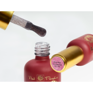 Top Coat - Disco Red no wipe 10ml